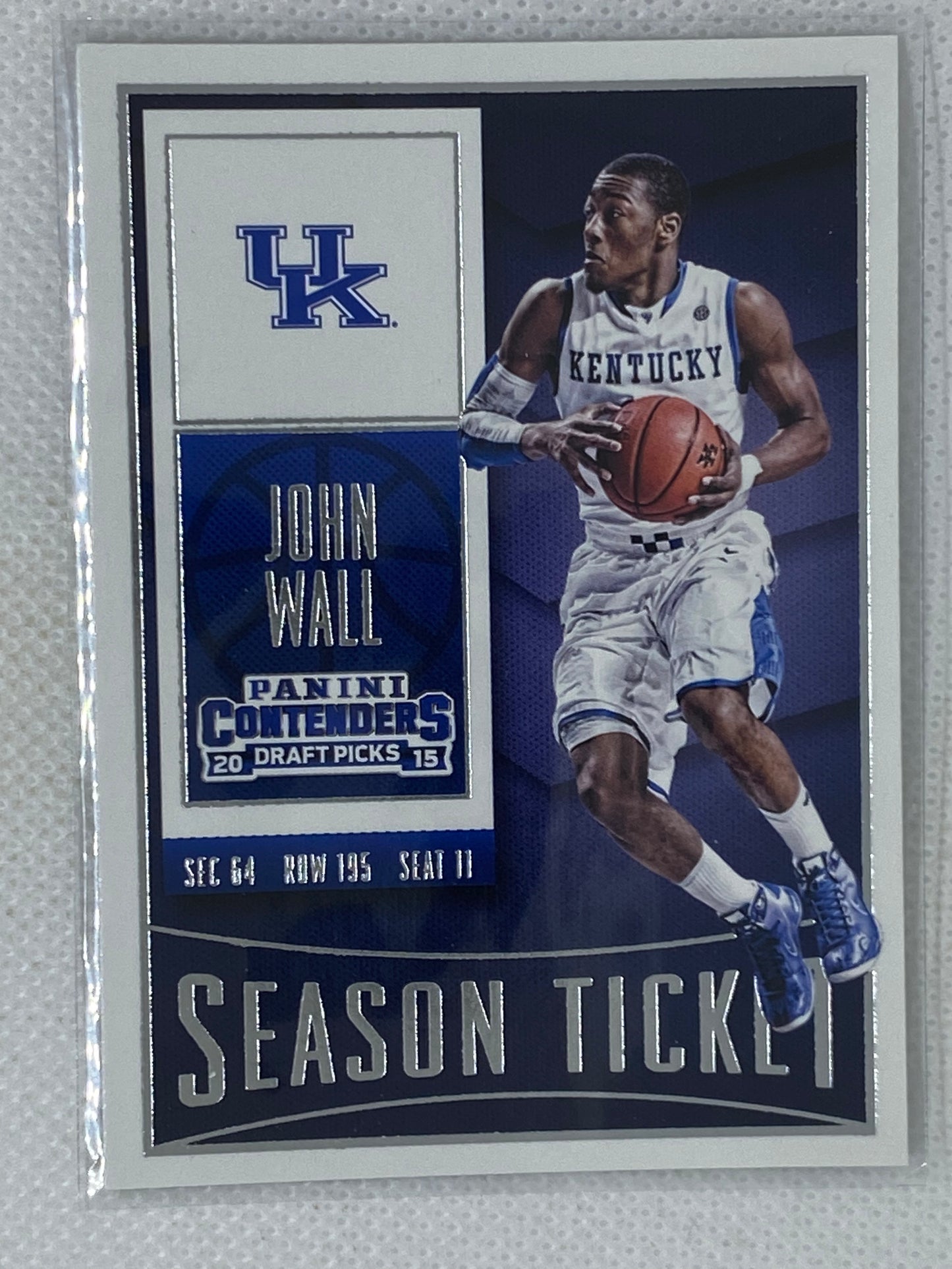 2015-16 Panini Contenders Draft Picks #49 John Wall