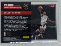 2021-22 Donruss Franchise Features Cleveland Cavaliers Card #7 Collin Sexton