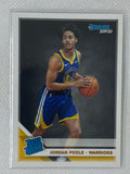 2019-20 Panini Donruss Rated Rookie Jordan Poole RC #226 Golden State Warriors