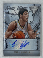 2013-14 Panini Titanium New Wave Signatures Enes Kanter #13 Auto