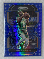 2021-22 Panini Prizm NBA Kemba Walker 75th Anniversary Blue SSP #122