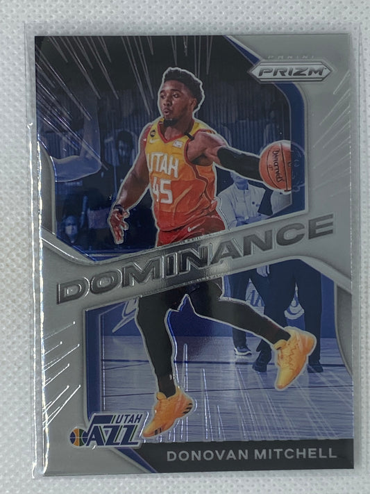 2020-21 Panini Prizm Dominance Utah Jazz Donovan Mitchell #6