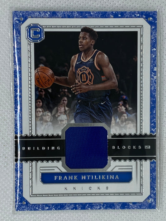 2017-18 Panini Cornerstones Building Blocks Memorabilia #BB-FN Frank Ntilikina