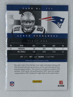 2012 Prestige Football Card #111 Aaron Hernandez