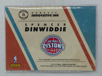 2015-16 Panini Donruss Innovative Ink Spencer Dinwiddie #33 Autograph