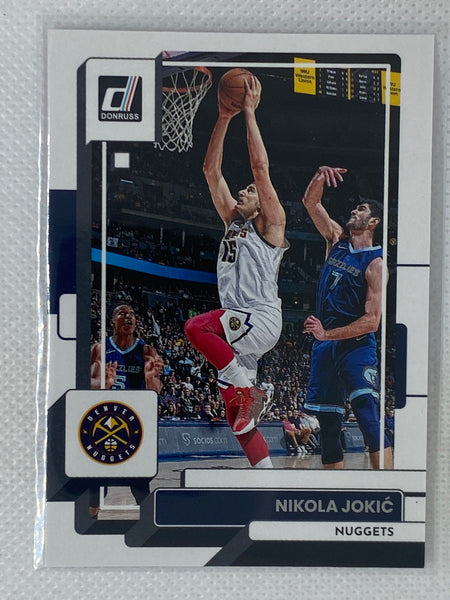 2022-23 Donruss Basketball Base #89 Nikola Jokic Denver Nuggets