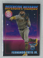 2021 Topps Big League Defensive Wizards #DW10 Fernando Tatis Jr. Padres