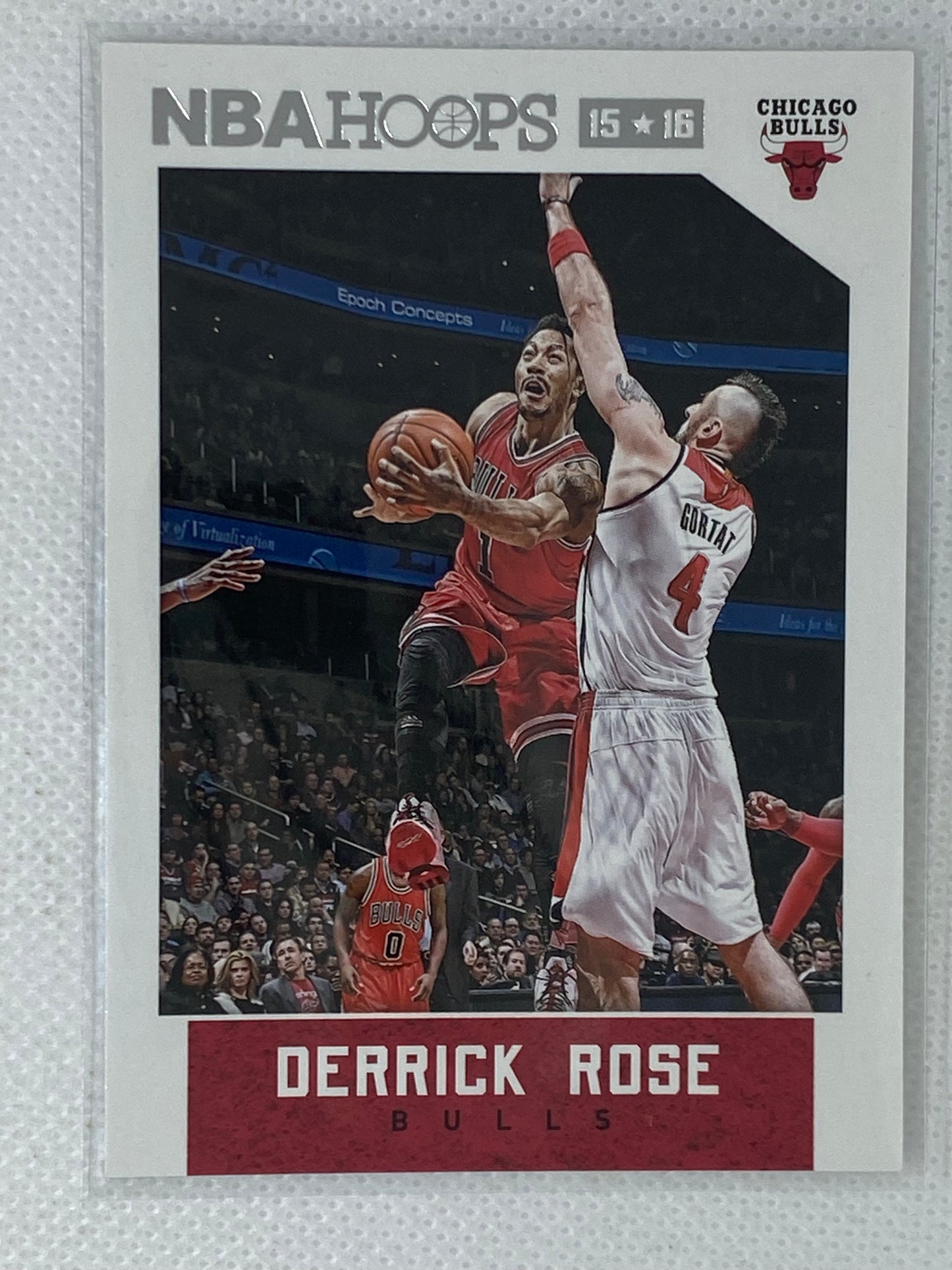 2015-16 Panini Hoops Derrick Rose #119 Chicago Bulls