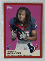 2013 Topps Football DeAndre Hopkins Red Target Parallel Rookie Card #12 Houston Texans