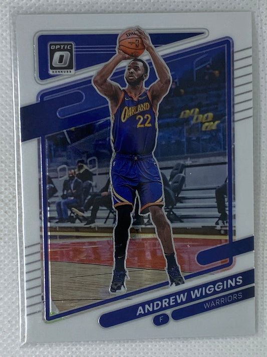 2021-22 Panini Donruss Optic Andrew Wiggins #113 Golden State Warriors