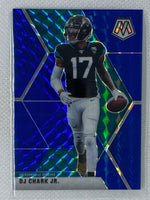 2020 Panini Mosaic DJ Chark Jr. Blue Mosaic Prizm /99 #100