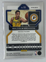 2021-22 Panini Prizm Malcolm Brogdon Orange Cracked Ice Prizm #135