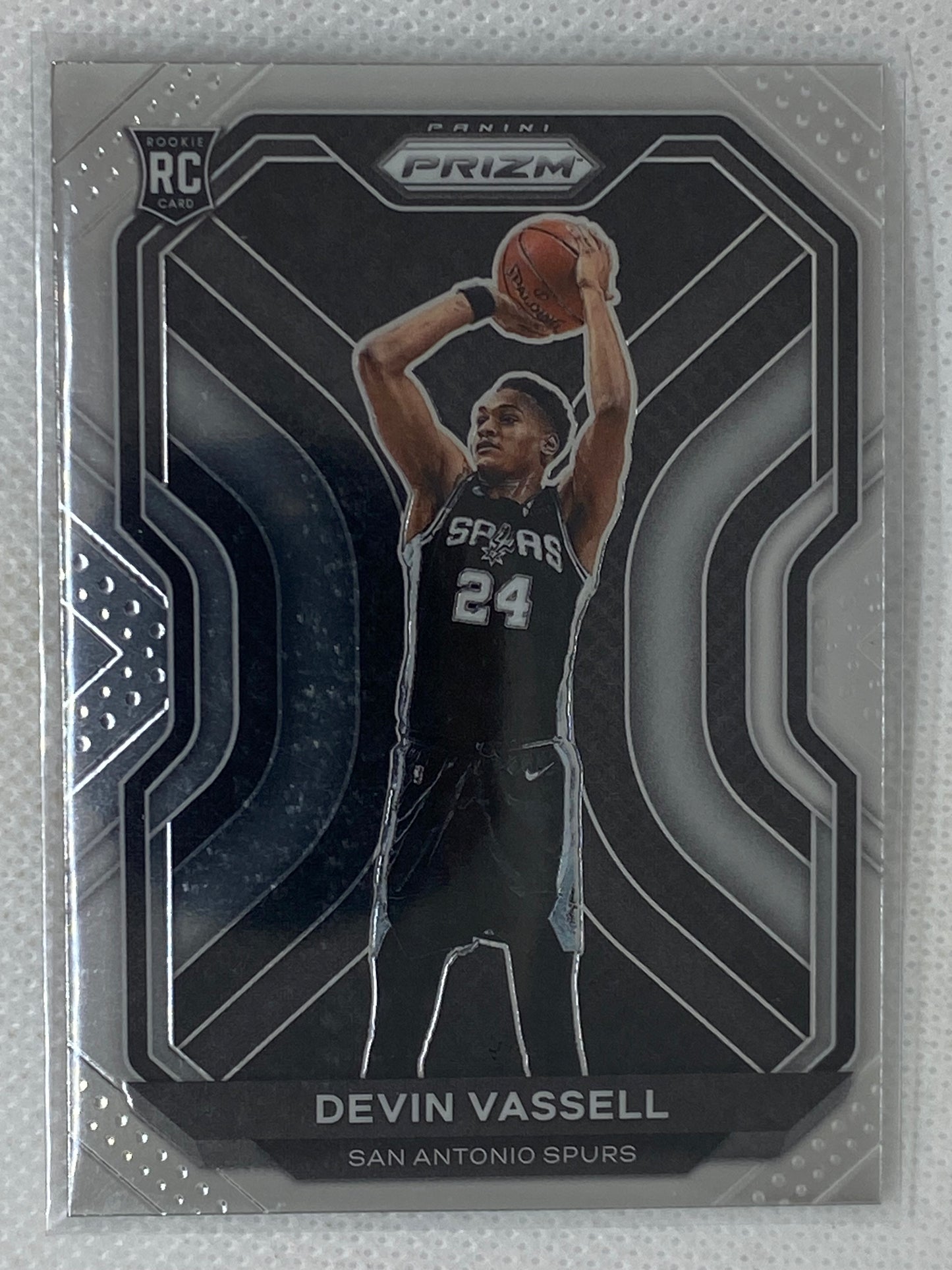 2020-21 Prizm Devin Vassell Base Rookie Card #252 San Antonio Spurs