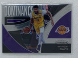 2021-22 Prizm Anthony Davis Dominance #20 Los Angeles Lakers