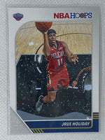 2019-20 NBA Hoops Holiday Winter Snowflakes Card Jrue Holiday #118 New Orleans Pelicans