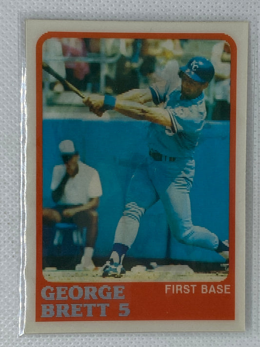 1988 Sportflics George Brett #150 HOF ~ Kansas City Royals