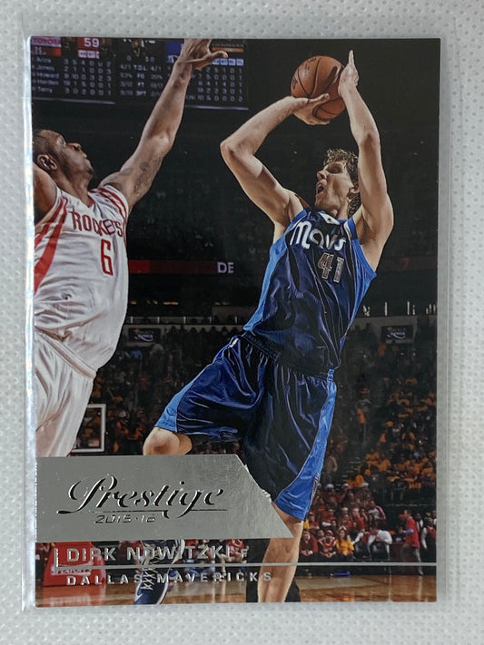 2015-16 Prestige Basketball #151 Dirk Nowitzki Dallas Mavericks