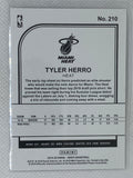 2019-20 Panini NBA Hoops Winter #210 Tyler Herro Miami Heat Rookie Card