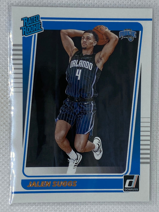 2021-22 Donruss Rated Rookie Orlando Magic Jalen Suggs RC