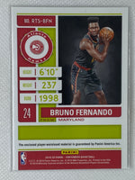 2019-20 Panini Contenders Ticket Swatches Bruno Fernando #RTS-BFN Rookie