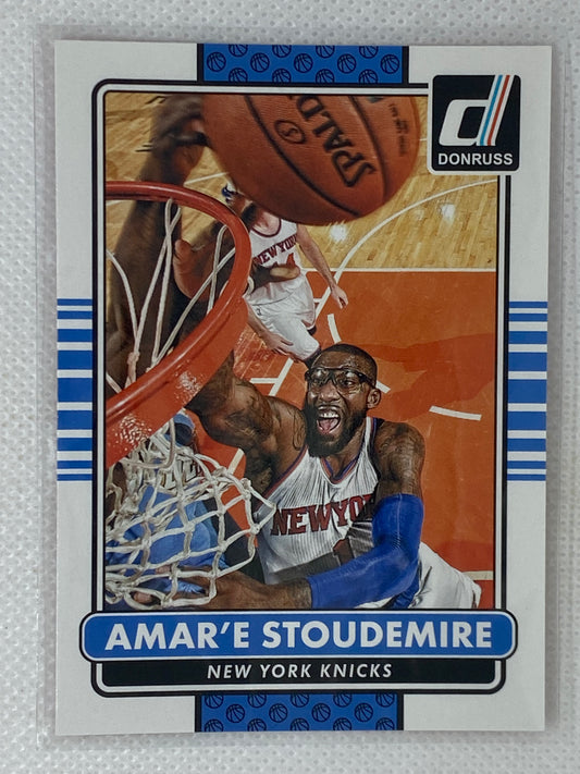 2014-15 Panini Donruss Base Amar'e Stoudemire #20 New York Knicks