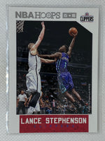 2015-16 Hoops Los Angeles Clippers Basketball Card #242 Lance Stephenson