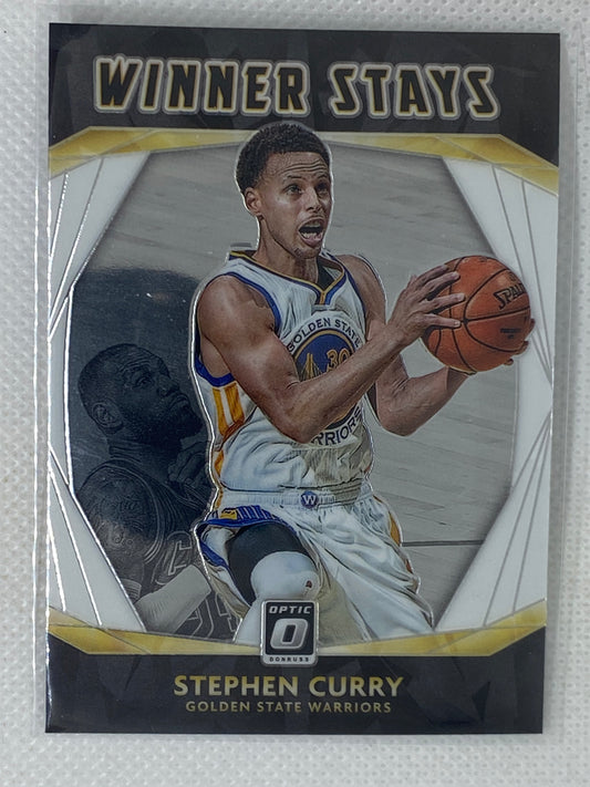 2020-21 Donruss Optic Stephen Curry Winner Stays Insert #3 Warriors