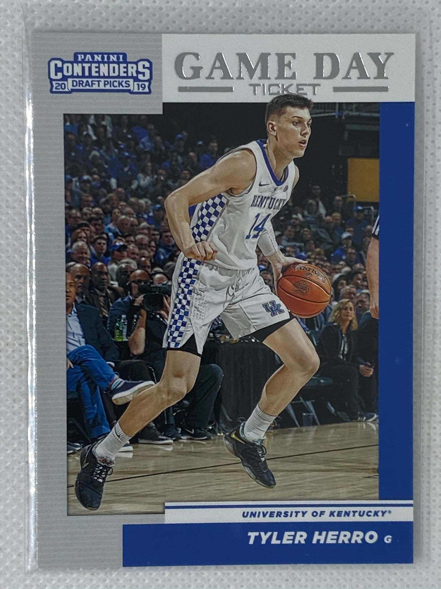 2019 19 Panini Contenders Draft Picks Game Day Ticket Tyler Herro Rookie RC #19