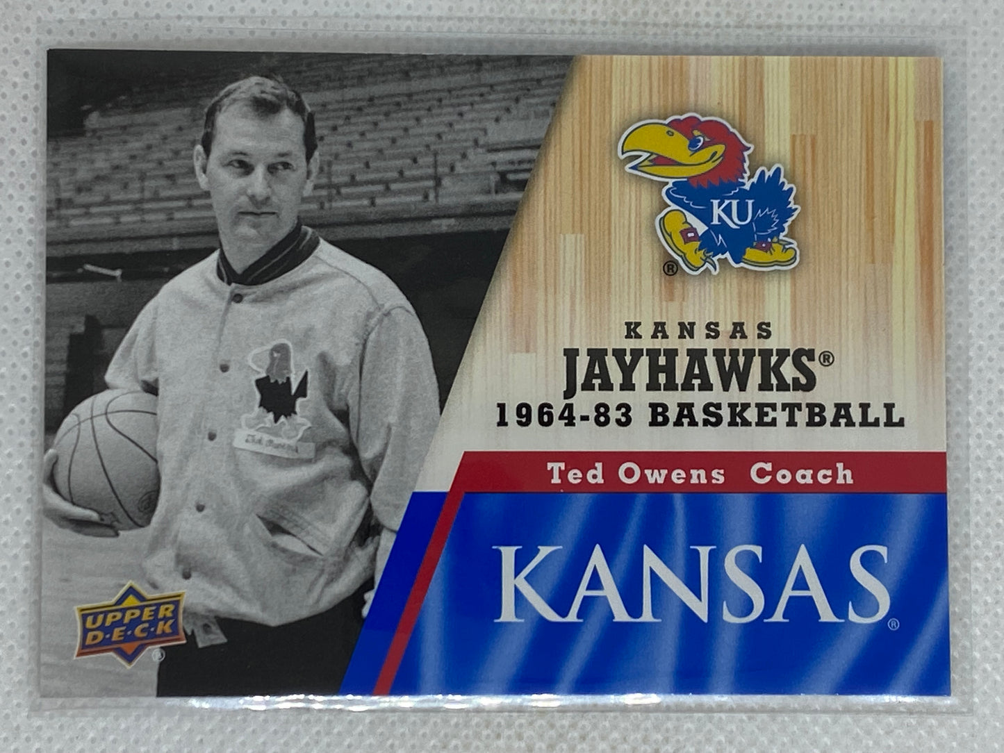 2013 Upper Deck University of Kansas Ted Owens #25