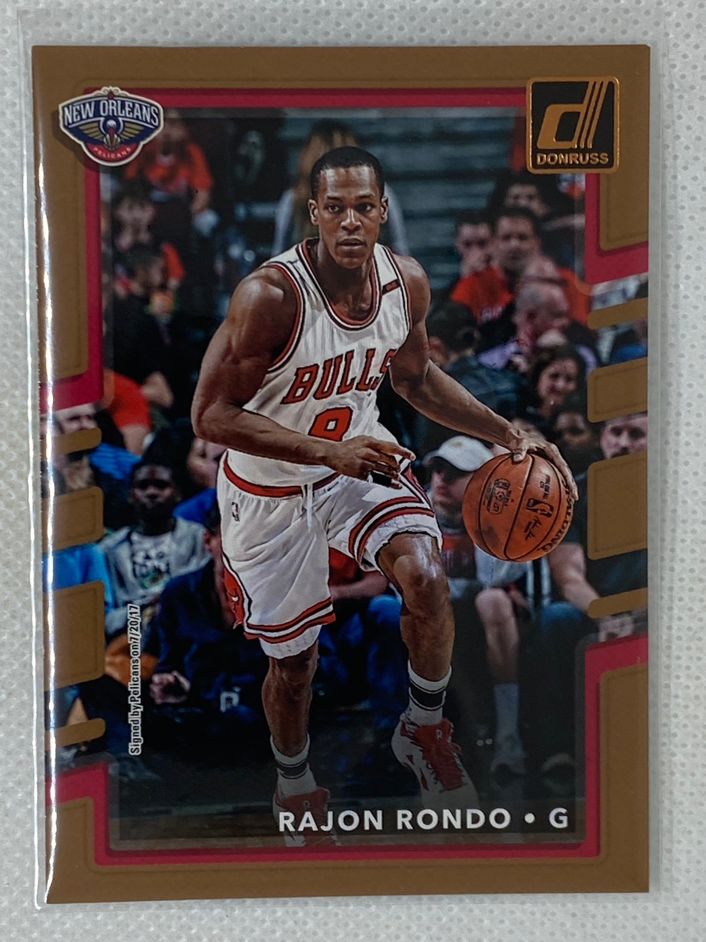 2017-18 Donruss Base #94 Rajon Rondo New Orleans Pelicans