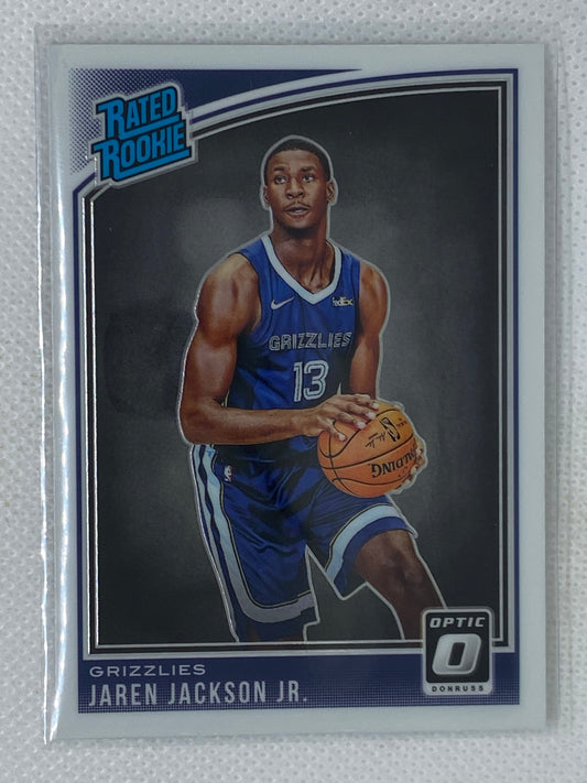 2018-19 Donruss Optic Jaren Jackson Jr. Rated Rookie #188 - Memphis Grizzlies