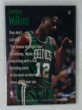 1994-95 SkyBox #311 Dominique Wilkins Sky Slams Boston Celtics