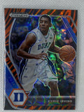 2021-22 Panini Prizm Draft Picks Choice Tiger Stripe Prizm Kyrie Irving #62