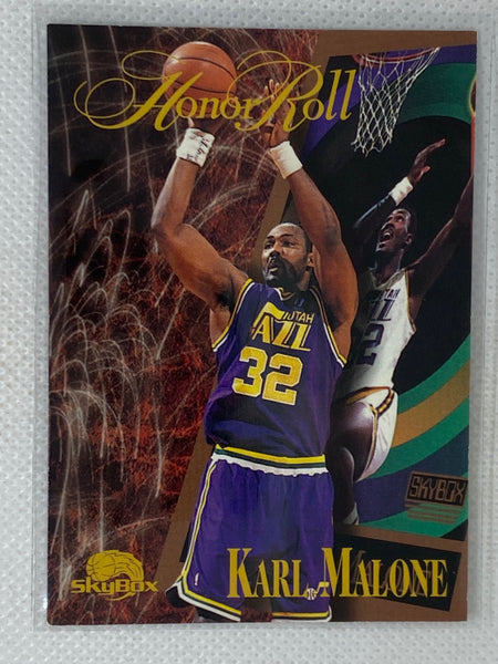 1996 Skybox Honor Roll #275 Karl Malone Utah Jazz