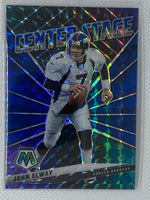 2021 Panini Mosaic Center Stage Blue Prizm /99 John Elway #CS30 HOF