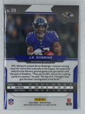 2020 Prizm Football JK Dobbins Base Rookie Card RC #379 Baltimore Ravens