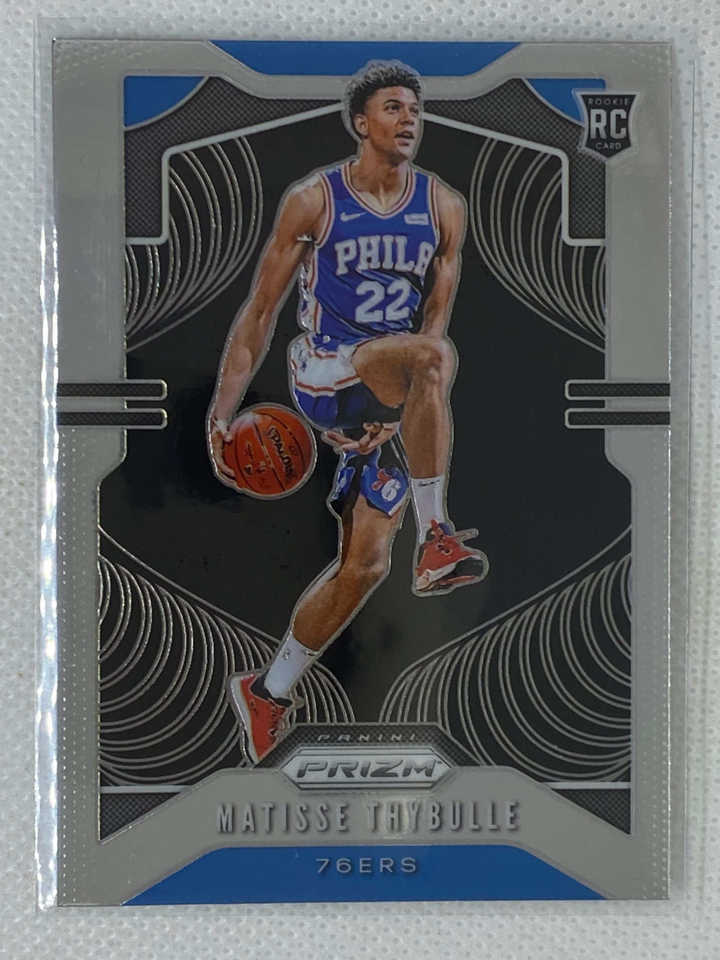 2019-20 Panini Prizm Base Matisse Thybulle #290 Rookie Philadelphia 76ers