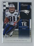 2012 Prestige Football Card #111 Aaron Hernandez