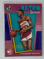 2019-20 Panini Donruss Retro Series #1 Dominique Wilkins