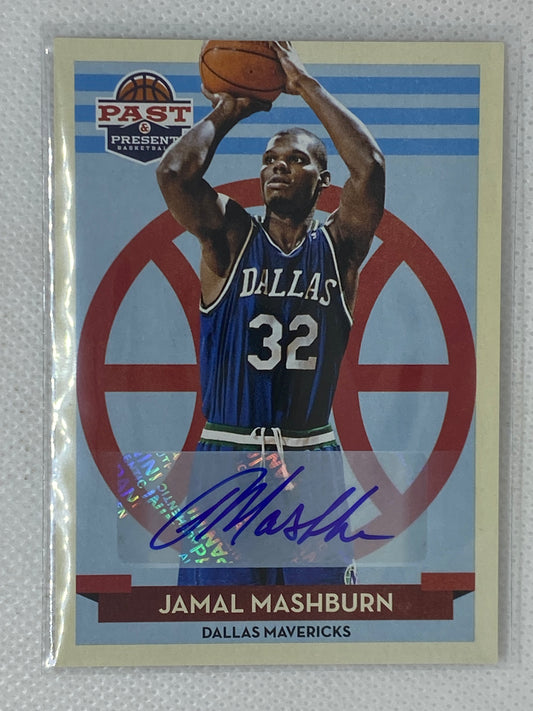 2012-13 Panini Past & Present Signatures Jamal Mashburn #104 Auto