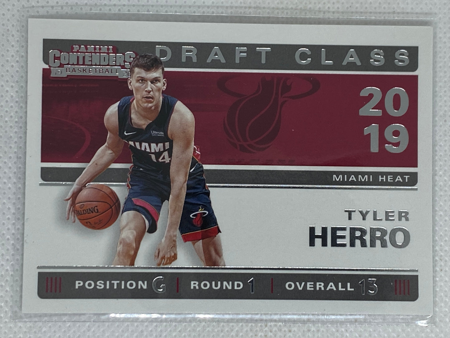 2019-20 Panini Contenders '19 Draft Class Contenders #13 Tyler Herro