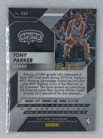 2016-17 Panini Prizm Basketball #233 Tony Parker San Antonio Spurs