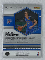 2020-21 Panini Mosaic Tmall Rookie Asia Red Wave Prizm RC Aleksej Pokusevski #226