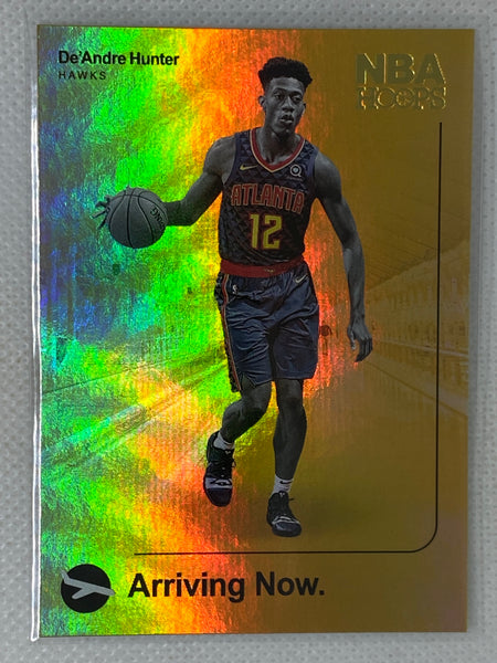 2019-20 Hoops Arriving Now Holo #14 De'Andre Hunter Atlanta Hawks