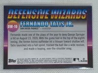 2021 Topps Big League Defensive Wizards #DW10 Fernando Tatis Jr. Padres