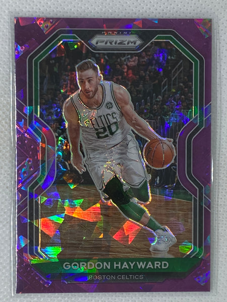 2020-21 Panini Prizm Purple Ice Prizm /175 Gordon Hayward #47