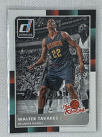 2015-16 Donruss Walter Tavares Rookie The Rookies Atlanta Hawks
