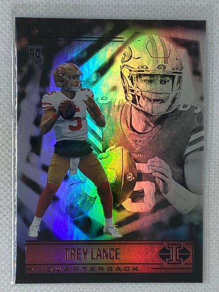 2021 Panini Illusions Trey Lance #61 Rookie Card San Francisco 49ers