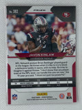 2020 Panini Prizm Orange Disco #302 Javon Kinlaw San Francisco 49ers