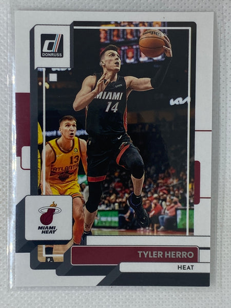 2022-23 Donruss Basketball Base #75 Tyler Herro - Miami Heat